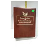 First day of issue stamp collection with gold