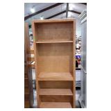 Book shelf unit - one fixed and three adjustable
