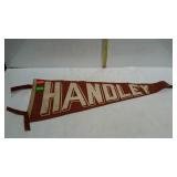 Older pennant - Handley - 29" , tip is clipped -