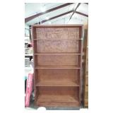 This ends up style, open front pine book shelf