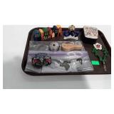 Tray lot of trinkets