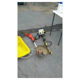 Parts group, Electric weedeater and parts to a