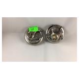 Two Stainless Steel "Storage Locker" style locks