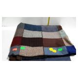 Quilt top only, measures 80 x 64