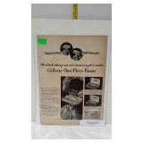 Advertisement page - Gillette Safety Razor Company