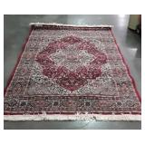 Oriental room rug, measures 97 inches long, by 64