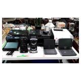 Electronics group - printers, portable DVD players