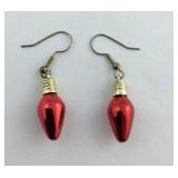 Pair of Christmas earrings