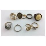 Group of rings different sizes