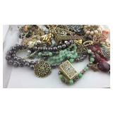 Group of costume jewelry