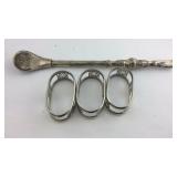 Aplacca Eberle tea infused straw and three napkin