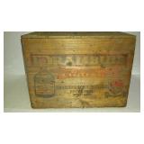 Drambuie shipping box, all sides present,