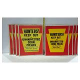 PA Game Commission signs - "Hunters! Keep Out of