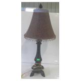 Home decor designer lamp, with leopard print