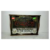 Coke mirrored advertisement tray measures 15