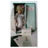 Knowles Collector doll in original box, with