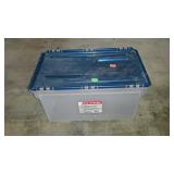 Wing lid, file box. 14"×24"×12".