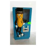 Mr. Peanut coin operated peanut dispenser.