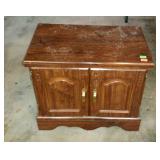 Single two door night stand, measures 26 inches