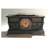 Black claw footed clock, is going to be for parts