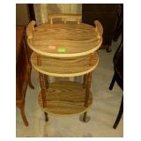 Wooden stand, measures 29 inches tall