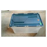 Wing lid file box. 14"×24"×12".