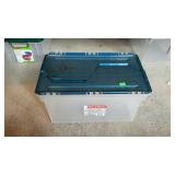 Wing lid file box. 14"×24"×12".