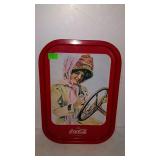 Coca-Cola tin tray. 11"×16".