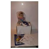 Danbury Mint collectible porcelain doll. "Bobby".