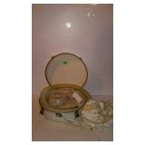 Vintage GE hairdryer in carry case.