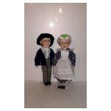 Ashley Belle porcelain dolls. Man and Woman in
