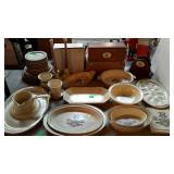 Pfaltzgraff Village dish group, to include many