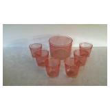 Vintage glasses and ice bucket