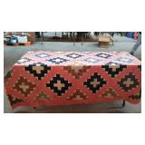 Quilt in need of cleaning, but no significant