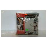 Winter snowman pillow and throw, still in wrapper