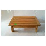 Pine angled foot rest - 16 x 11, 7" tall at the