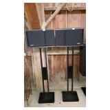 Set of two Bose speakers on pedestal bases - 12 x