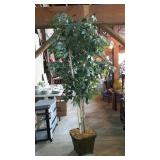 Home decor tree with decorative planter - 86"