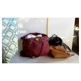 Ladies group - one backpack marked Prada, one