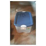 Tote with lid - Sterilite 66 quart Latch Box