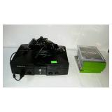 Xbox 360 system with one controller and 7 games