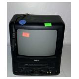 Rica TV with vhs player, is 12 volt and 110 power