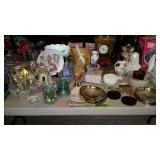 Group lot of glassware