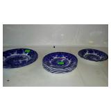 Flo Blue plates and bowls