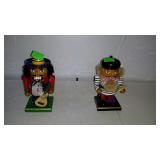 Two small nut crackers