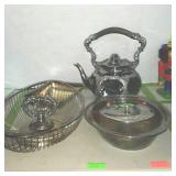 Group lot of silver plate