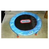 Little Tikes trampoline, measures 37" across and
