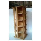 Napa Valley rotating display/storage stand, use