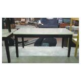 Kids craft table or high coffee table. The faux