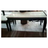 Kids craft table or high coffee table. The faux